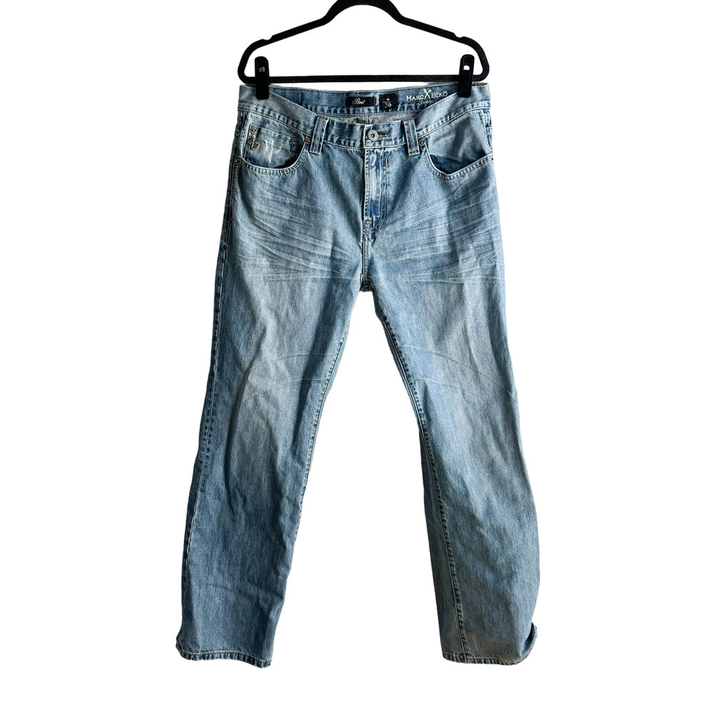 Marc Ecko Cut & Sew Jeans Light Wash Boot cut w36